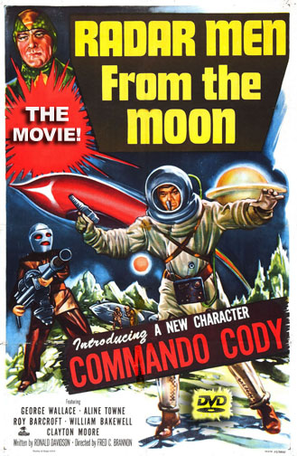 Stack of classic B-movie DVDs